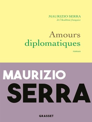 cover image of Amours diplomatiques